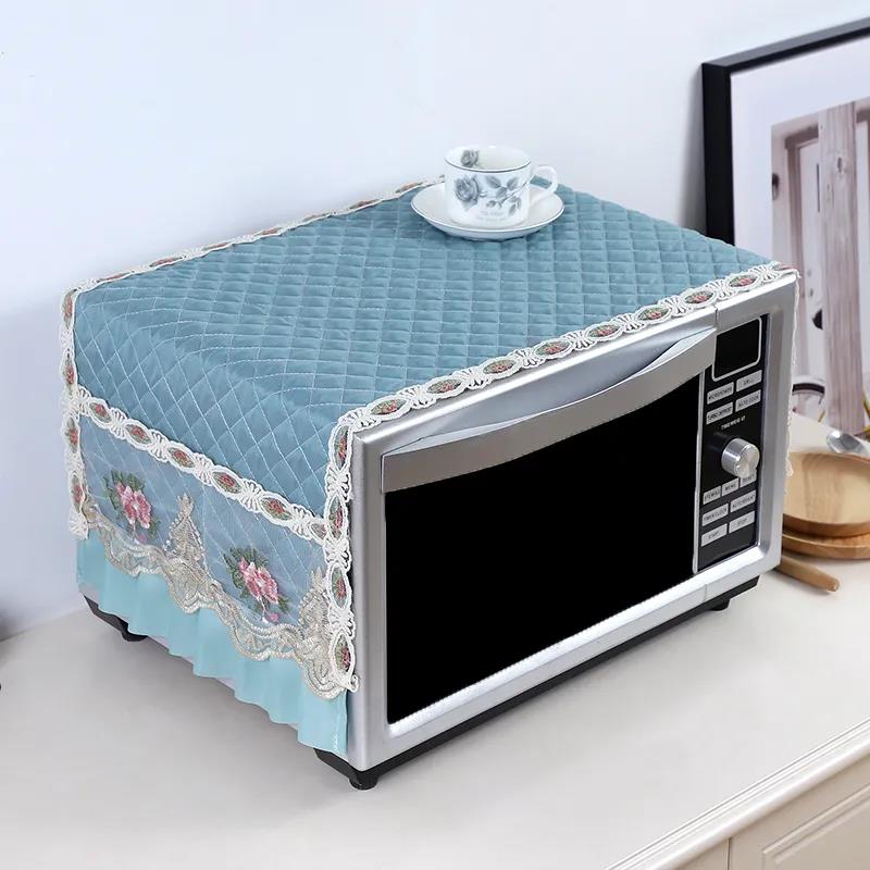 Microwave Oven Universal Cover Lace Cloth Universal Cover Dust and Oil Cover