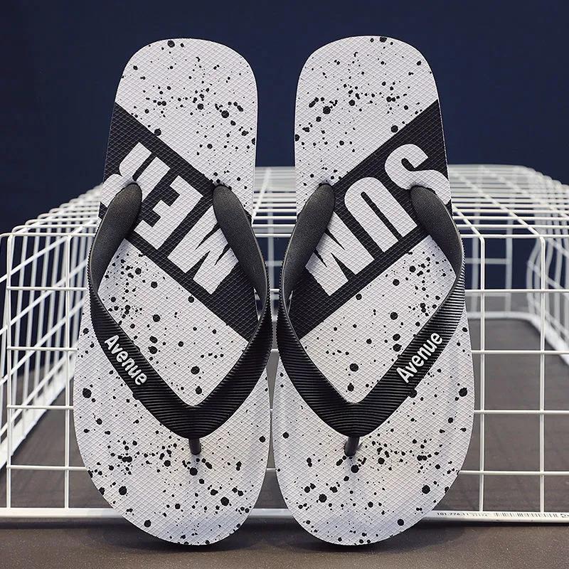 Men Plus Size Summer Camouflage Flip Flops Shoes Sandals Beach Slipper