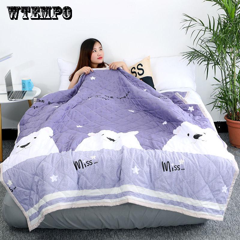 WTEMPO Summer Cool Is Air-conditioned By The Machine Can Not Wash The Ball Children's Thin Quilt