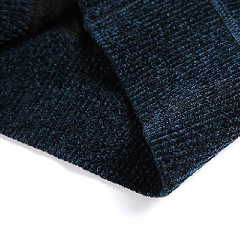 Men's Sweater Plus Velvet Thick Embroidery Casual Warm Korean Version of The Bottoming Sweatshirts for Men