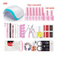 60W UV LED Lamp Dryer set Nail Gel Polish Kit Manicure Set Gel Nail Polish Nail art Tools Nail Set