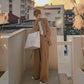 Women Suit Tie Button Waist Blazer and Wide Leg Trousers 2 Piece Set | Korean Fashion Top and Bottom Set Women Suits Jacket Pants Chic Style