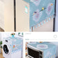 Fridge Dust Cover Washing Machine Cover Household Dust Proof Covers with Storage Pockets
