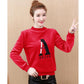 Plus Velvet Thick Gold Velvet Women's Sweater Insulation Fashion Loose Long-sleeved Women's Top