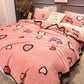 Double-sided Coral Fleece Thick Four Seasons Blanket Flannel Cover Blanket Crystal Fleece Bed Sheet Small Nap Blanket