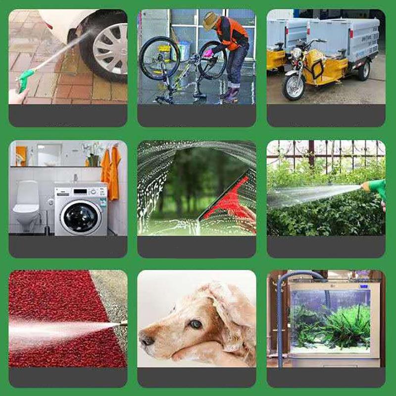 10/15/20m High Pressure Water Gun Set Car Wash Gun Household Portable Watering Gun Watering Tool