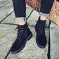 High Top Shoes All-match Men's Casual Martin Boots Men Work Shoes Breathable Military Boots