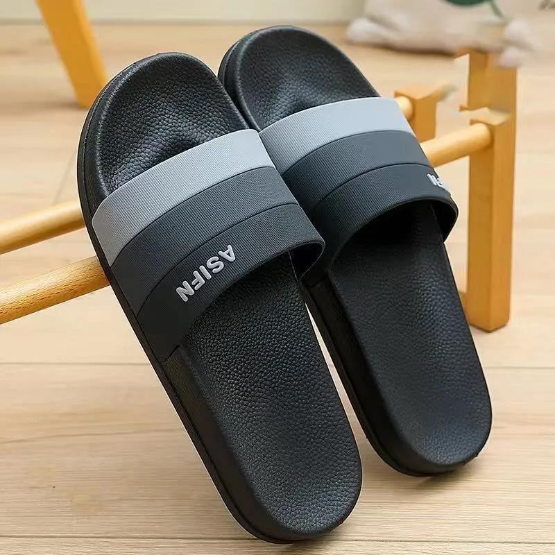 Summer Sandals and Slippers for Home Indoor Home Bathroom Bath Non-slip Plastic Soft Bottom Female Home Slippers It's A Little Bit Smaller