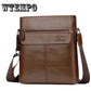 Men's Briefcase Retro Business Leather Shoulder Bag Messenger Handbag Coin Wallet Crossbody Bag