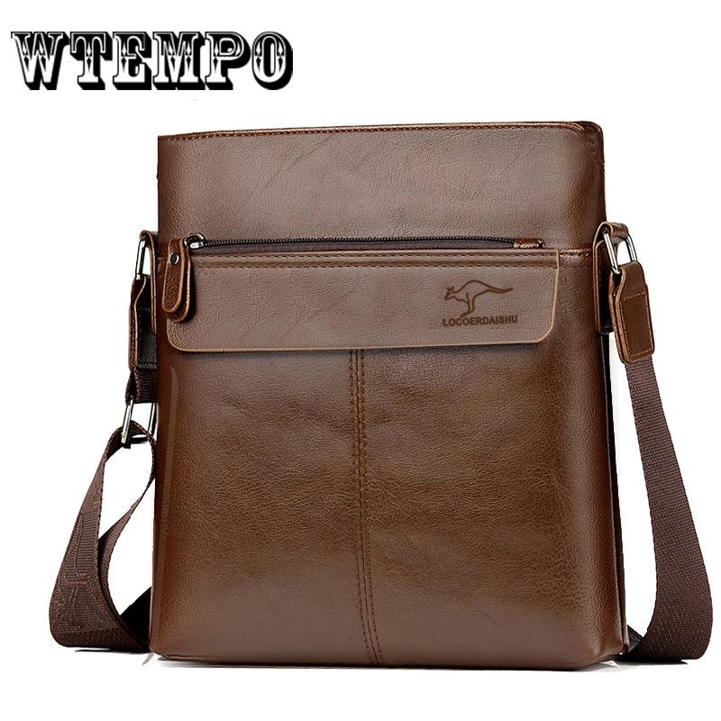 Handbags Men's Shoulder Bag Classic Brand Vintage Messenger Bags Casual Crossbody Bags Handbag