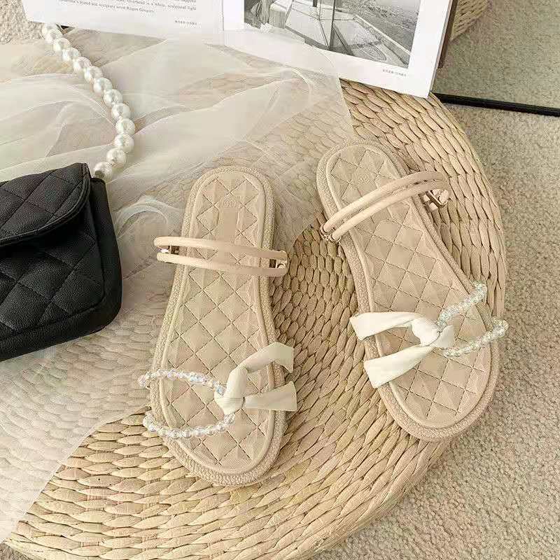 Roman Sandals Female Hemp Rope Two-wear Slippers Female Shoes Summer Students All-match