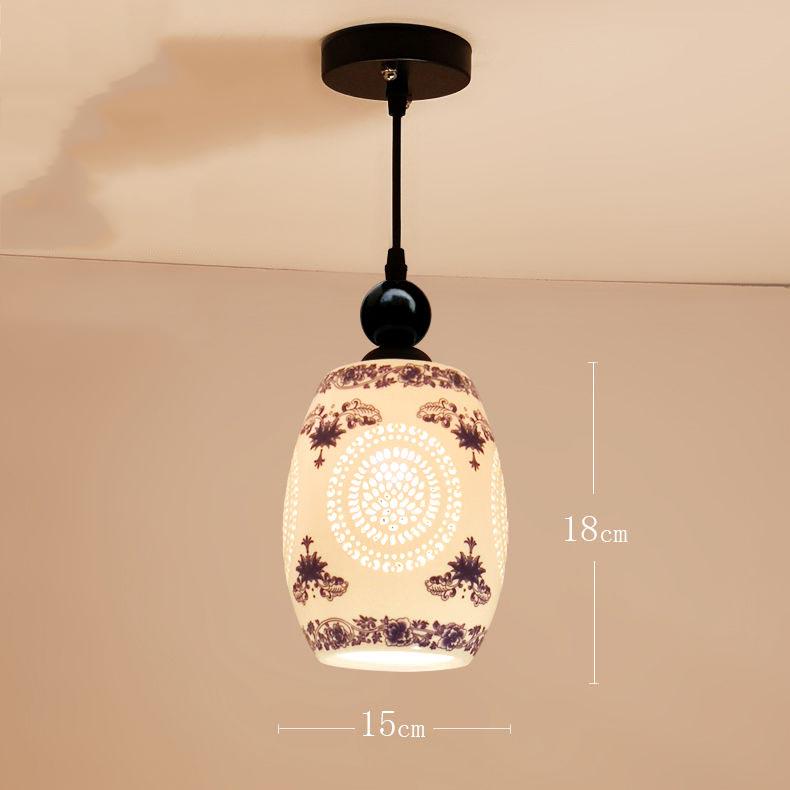 Modern Chinese style antique restaurant living room bedroom study room classical lantern chandelier