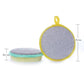 Cager Cloth Does Not Touch The Oil Dishwashing Sponge Kitchen Dishwash Brush Pot Thickened Double-sided Dishwashing Sponge