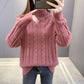 Sweaters Women Turtleneck Pullovers Female Knitted Oversize Sweater Long Sleeve Autumn Winter Bottoming Tops Basic Office