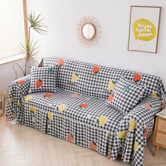 SofaSofa Cushion Four Seasons Universal Non-slip Sofa Cover Cover All-inclusive Universal Cover A Set of Nordic Simple Cushion Cover Cloth Towel