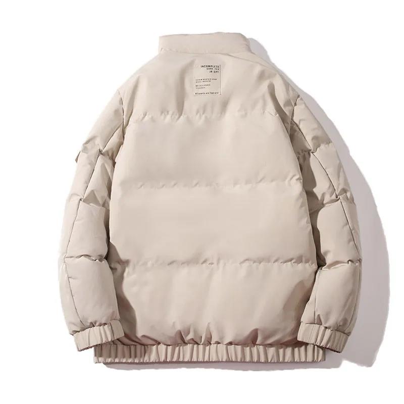 Autumn and Winter Men's Padded Jacket for Cold and Warmth Thick Padded Jacket Korean Style Trendy Loose Jacket