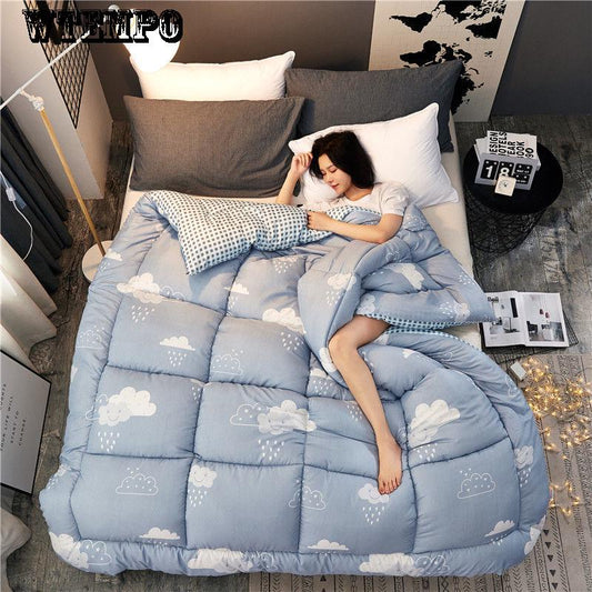 Brand Comfortable Home Dormitory Quilt Quilt Winter Thick Warm Winter Is Double Winter Quilt