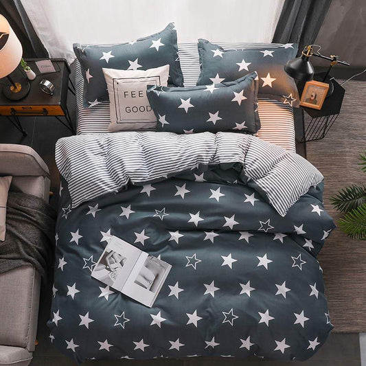 Home textile Meteor Winter 3/4pc Bedding Set Luxury Comfortable Bedclothes Duvet Cover Bed Linen