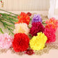Carnation Simulation Bouquet Fake Flower Silk Flower Living Room Decoration Dining Table Decoration Plastic Flower Holiday Gift