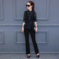 Temperament Suit Female Spring and Autumn Self-cultivation and Slimming Goddess Fan Celebrity Three-piece Professional Wear
