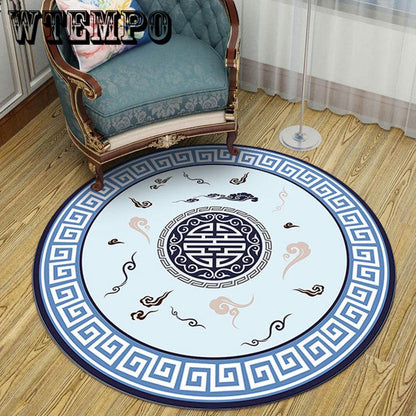 Round Carpets For Living Room Flower Bedroom Rugs And Carpets  Room Cloakroom