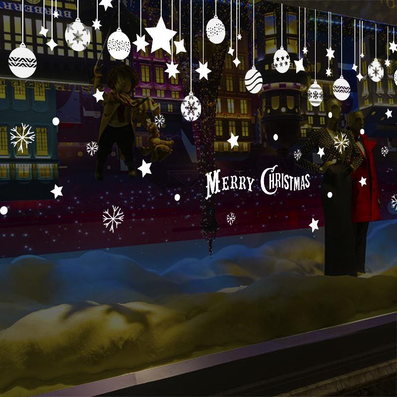 [Christmas sling] Christmas models The third generation of removable wall stickers PVC