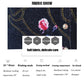 Autumn Casual Knit Cardigan Women Long Sleeve O-Neck Knit Top Soft  Plus Size Woolen Sweater Fashion Flower Print Cashmere Sweater