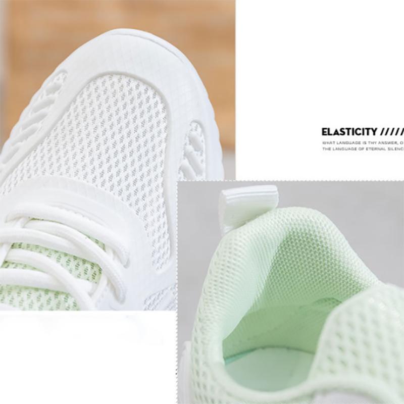 Korean Version of The Thick-soled Increased Women's White Shoes Super Fire Sports Shoes Casual Running Shoes
