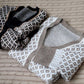 Autumn European and American Style Jacket Short V-neck Knitted Top Cardigan Loose Women Sweater