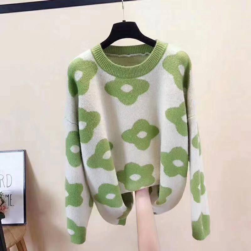 Thick high collar sweater female autumn and winter long sleeve large size warm sweater cashmere