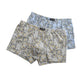 4 Pieces of Men's Cotton Large Size Boxer Briefs Youth Print Briefs Personality Trend Sexy Loose Shorts