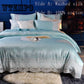 Bedroom Home Bedding Set European Silk Four-piece Fashion Lace Bed Skirt All Seasons