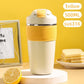 Stainless Steel Thermos Cup Vacuum Coffee Flask Portable Children Water Bottle Thermos Milk Mug 500ML Straw Kid Gift Drinkware