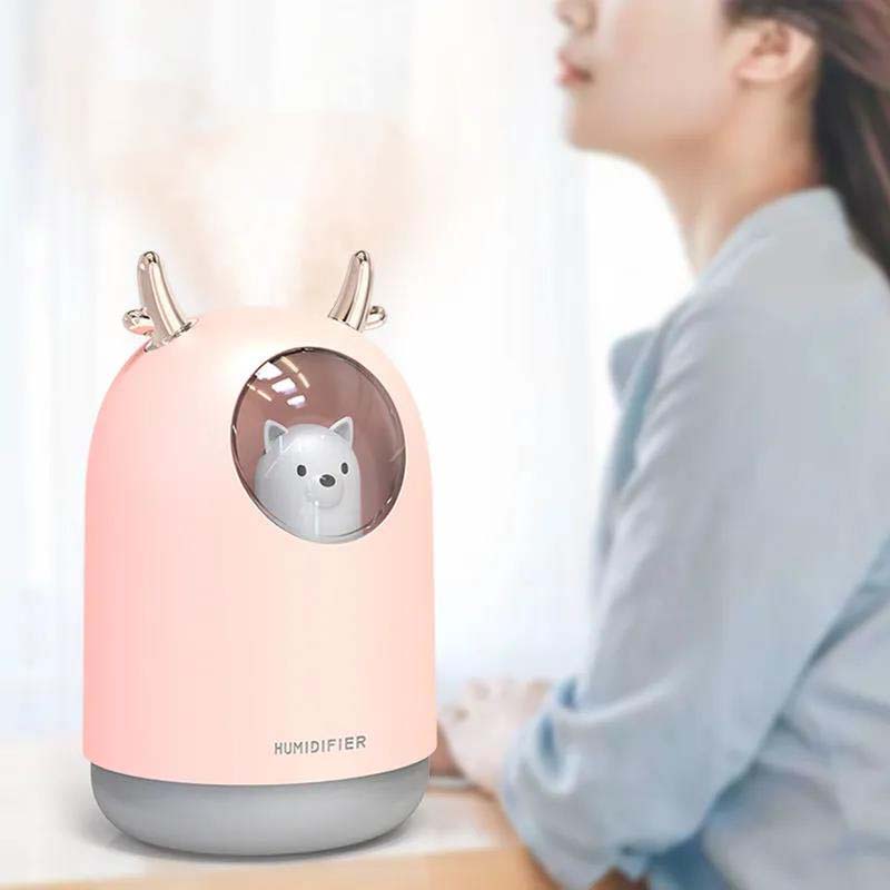 Air Humidifier Home TWO-Way Aromatherapy Diffuser Ultra Silent Humidification