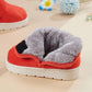 Children's Cotton Slippers Winter Plus Velvet Thickening Children's Indoor Home Non-slip Warm Shoes