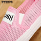 Summer Breathable Mesh Shoes Shoes Women's Shoes Students  Flat Casual Shoes