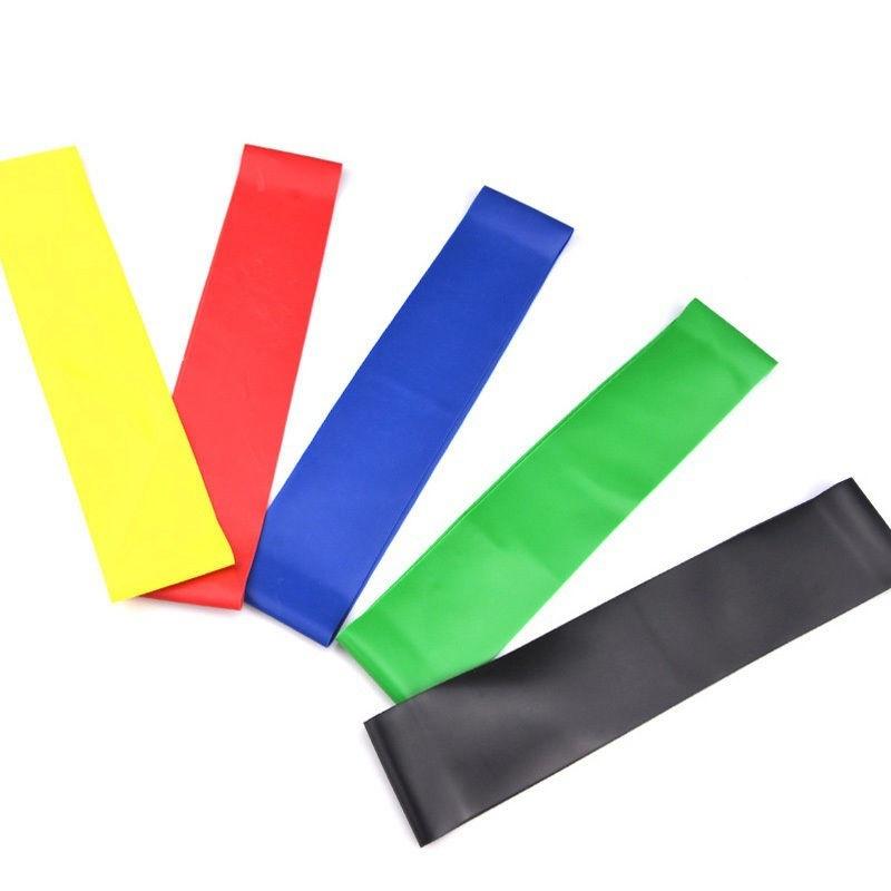 Yoga Elastic Band Resistance Band Open Shoulder Pull Back Strength Training Fitness Elastic Band Squat Men and Women Hip Pull Band