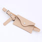 Fashion women leather waist bag mini mobile phone bag big waist belt belt pu belt