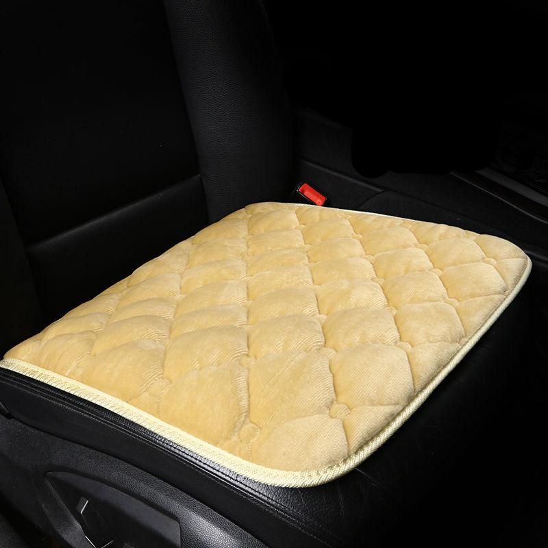 Winter Plush Cushion Car Mat Home Warm Seat Cushion Anti-skid Pad Square Mat