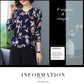 Autumn Winter Bohemian Floral Print Sweater Women Short Knit Bottoming Sweater Pullover Loose Plus Size  Wool Blend Jumper