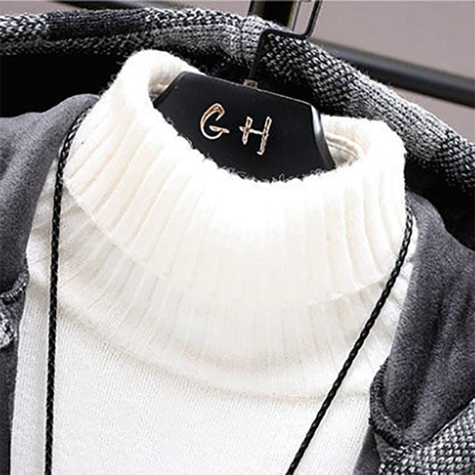 Autumn Men's Sweater Hooded Zipper Cardigan Stitch Jacket Large Size Casual Plus Velvet Thickening To Keep Warm