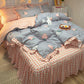Bedding Sets Quilt Cover Cotton Four-piece Bedding Set Bed Skirt  Bed Linen Bed Cover Princess Style Duvet Cover Bedding Quilt Cover Bed Sheet