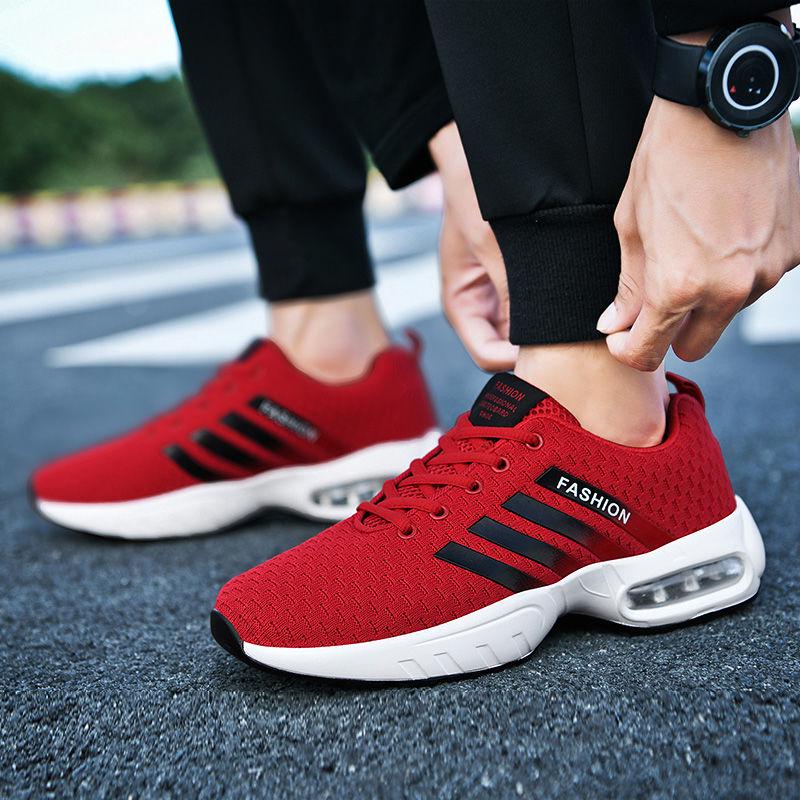 Men's Shoes Sports Shoes Men's Korean Version of Summer Casual Shoes Wild Breathable Shoes Deodorant Mesh Shoes