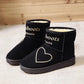 Snow Boots Women Autumn and Winter Women's Shoes Korean Cute Bread Shoes Thick Warm Cotton Shoes Ankle Boots