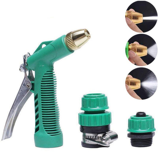 Copper Head High Pressure Water Gun Car Washing Gun Household Car Washing Machine Watering Garden and Forest Tools