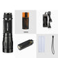 Special Forces Mini Glare Flashlight 26650 Rechargeable Xenon Super Bright Long Shot 1000 Outdoor Home
