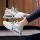 Plus Size 36-41 Summer Women Sneakers Students Low-top Breathable Running Basketball Shoes Shockproof Non-slip White Shoes