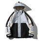 Large Size Women Jacket Spring Hooded Coat Casual Loose Windbreaker Comfortable Top for Youth