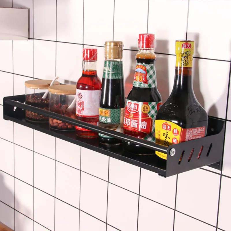 Kitchen Season Storage Wall Hanging Spacing Bottle Placement Kitchen Supplies Storage Rack