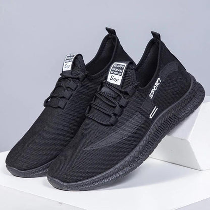 Men's Summer Breathable Lightweight Sports Shoes Spring and Autumn Shoes  Non-slip Wear-resistant Breathable Running Shoes